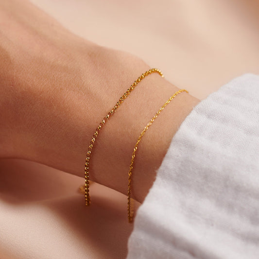 9ct Gold Belcher Bracelet