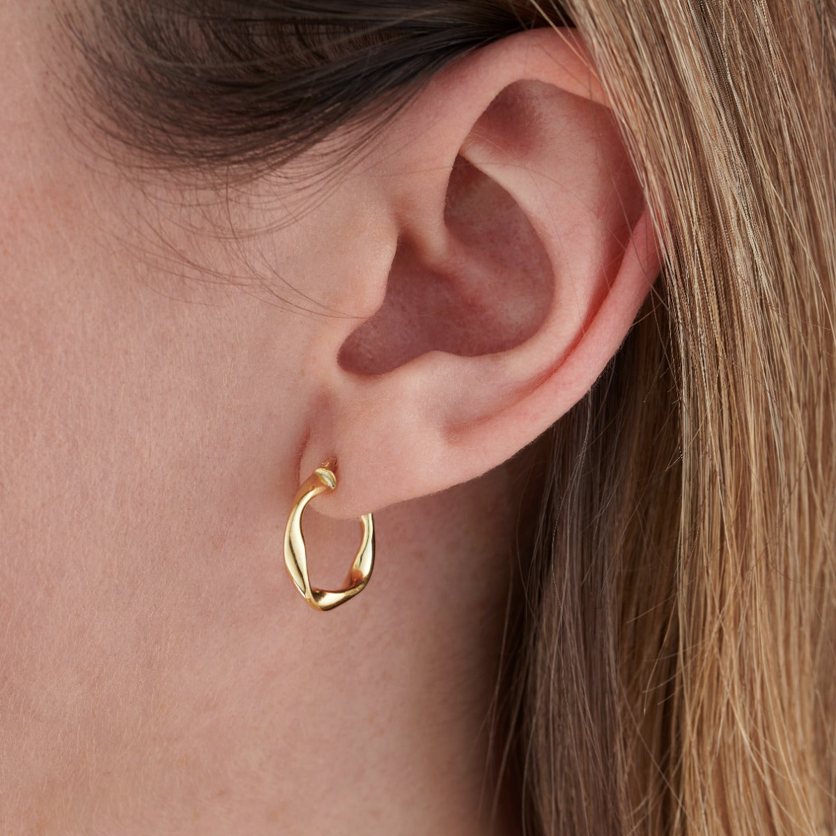 9ct Gold Hoop Earrings